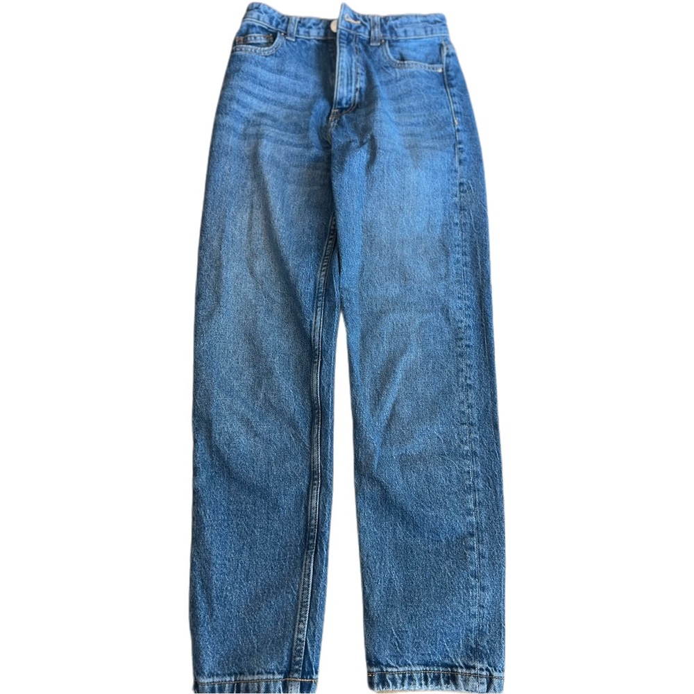 Zara High-waisted Straight Jean